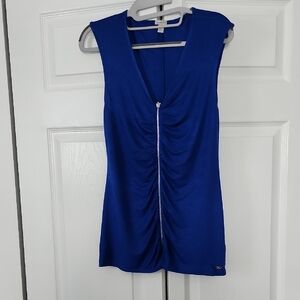 Guess Royal Blue Sleeveless Top